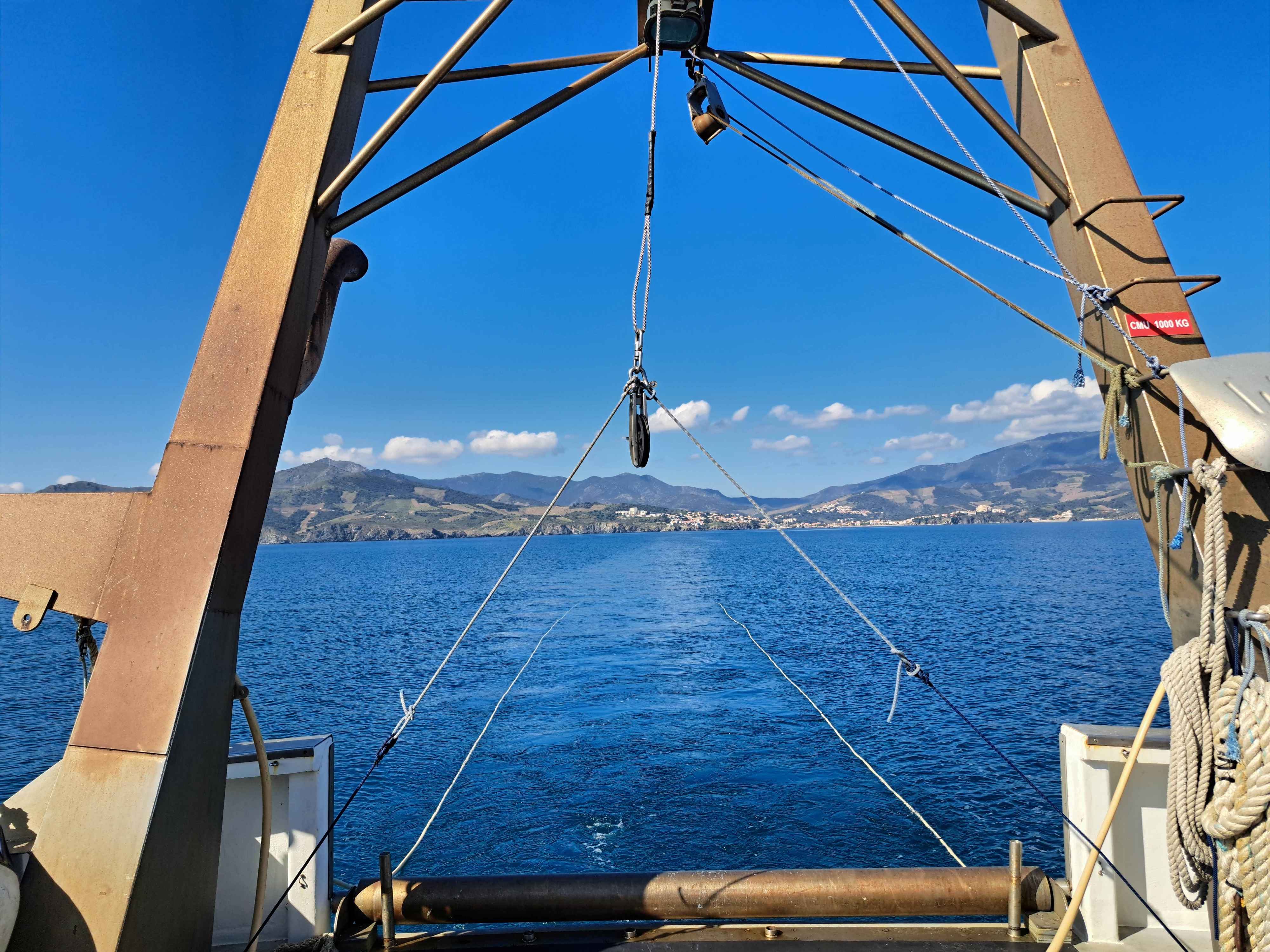 prélèvements en mer